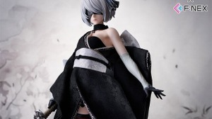 お値段約20万円の美しさ…！「ニーアオートマタ」より「2B」が大胆に着崩した“日本人形”でフィギュア化 画像